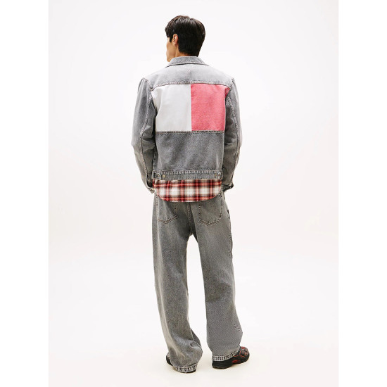 Tommy Hilfiger Ανδρικό jacket Ryan Back Logo Denim Trucker Jacket